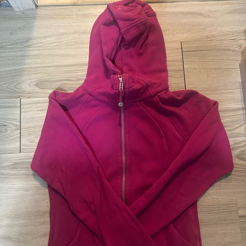 Lululemon Athletica Red Hoodie